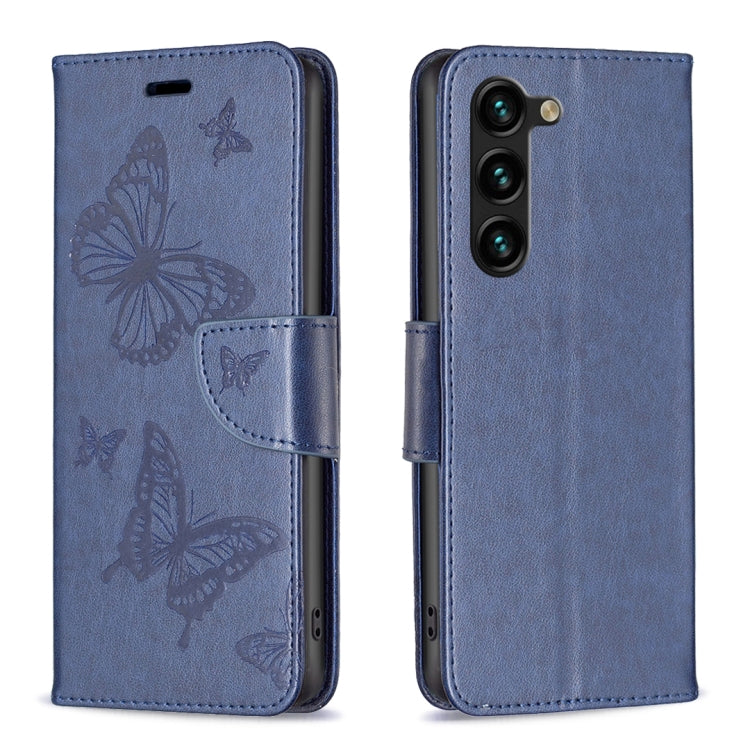 Embossing Two Butterflies Pattern Leather Case, For Samsung Galaxy A14 5G, For Samsung Galaxy S23+ 5G, For Samsung Galaxy S23 Ultra 5G, For Samsung Galaxy S23 5, For Xiaomi 12T / 12T Pro / Redmi K50 Ultra