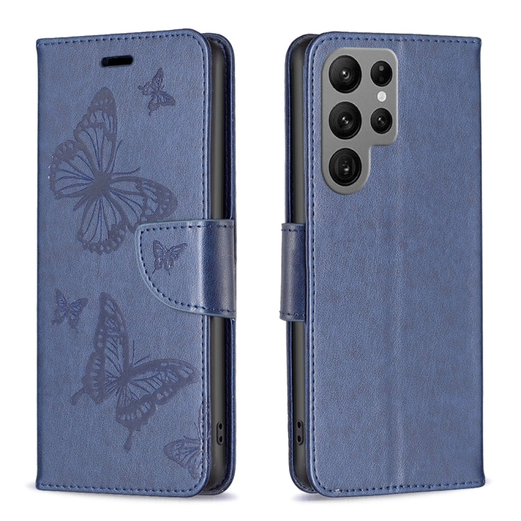 Embossing Two Butterflies Pattern Leather Case, For Samsung Galaxy A14 5G, For Samsung Galaxy S23+ 5G, For Samsung Galaxy S23 Ultra 5G, For Samsung Galaxy S23 5, For Xiaomi 12T / 12T Pro / Redmi K50 Ultra