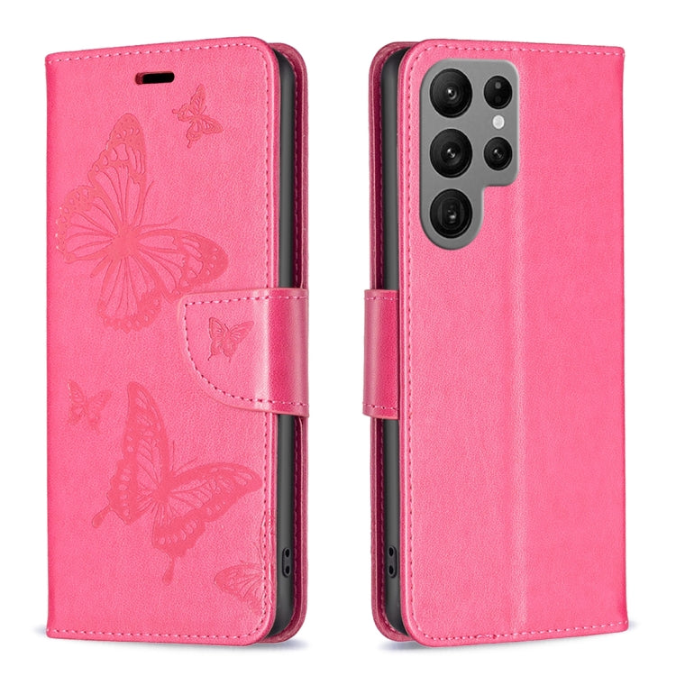 Embossing Two Butterflies Pattern Leather Case, For Samsung Galaxy A14 5G, For Samsung Galaxy S23+ 5G, For Samsung Galaxy S23 Ultra 5G, For Samsung Galaxy S23 5, For Xiaomi 12T / 12T Pro / Redmi K50 Ultra