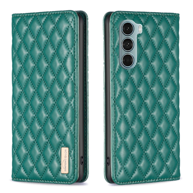 Diamond Lattice Magnetic Leather Flip Phone Case, For Motorola Moto G200 5G / Edge S30 5G, For Nokia G11 / G21