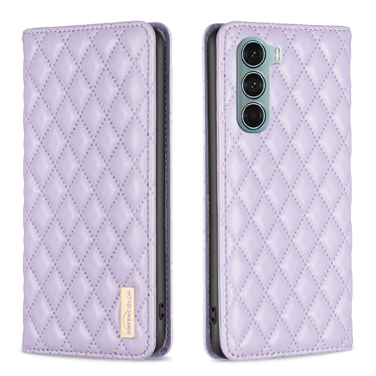 Diamond Lattice Magnetic Leather Flip Phone Case, For Motorola Moto G200 5G / Edge S30 5G, For Nokia G11 / G21