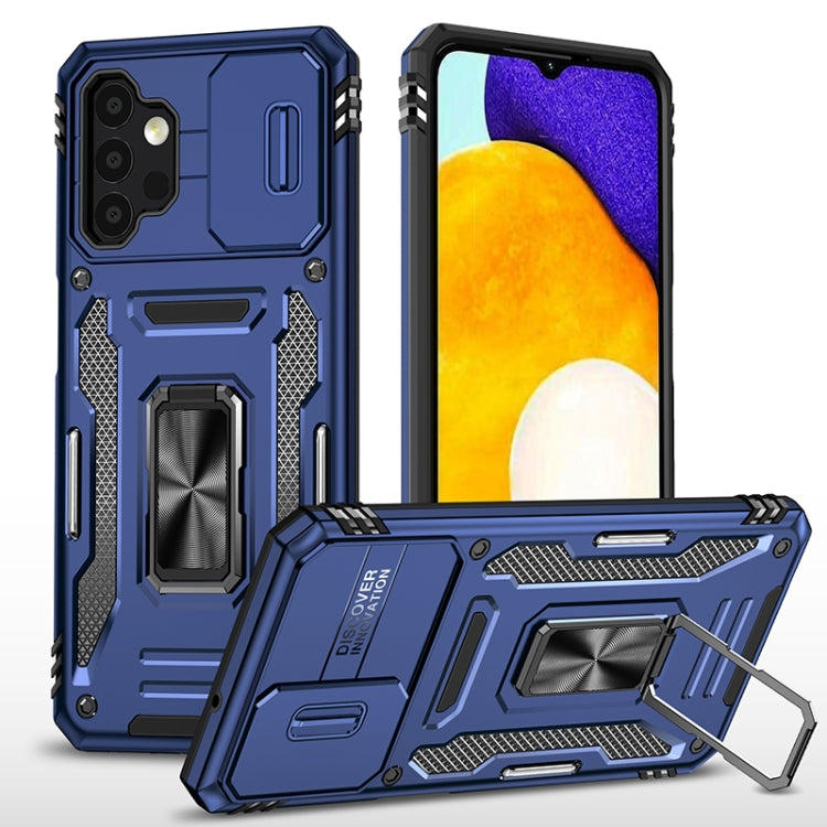 Armor PC + TPU Camera Shield Phone Case, For Samsung Galaxy A13 5G, For Samsung Galaxy A42 5G, For Samsung Galaxy A71 5G