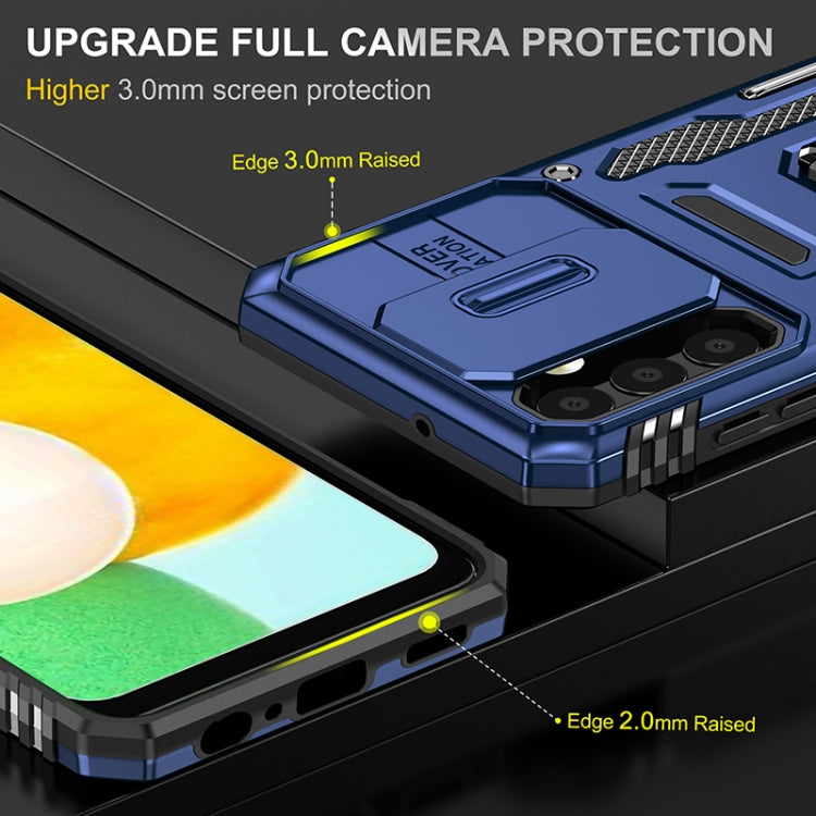 Armor PC + TPU Camera Shield Phone Case, For Samsung Galaxy A13 5G, For Samsung Galaxy A42 5G, For Samsung Galaxy A71 5G