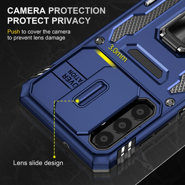 Armor PC + TPU Camera Shield Phone Case, For Samsung Galaxy A13 5G, For Samsung Galaxy A42 5G, For Samsung Galaxy A71 5G