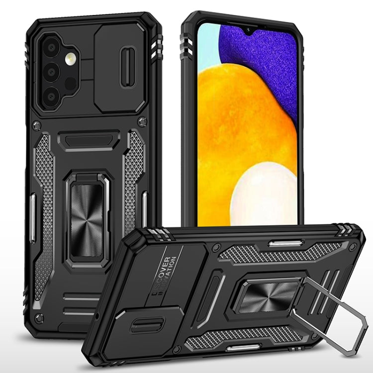 Armor PC + TPU Camera Shield Phone Case, For Samsung Galaxy A13 5G, For Samsung Galaxy A42 5G, For Samsung Galaxy A71 5G