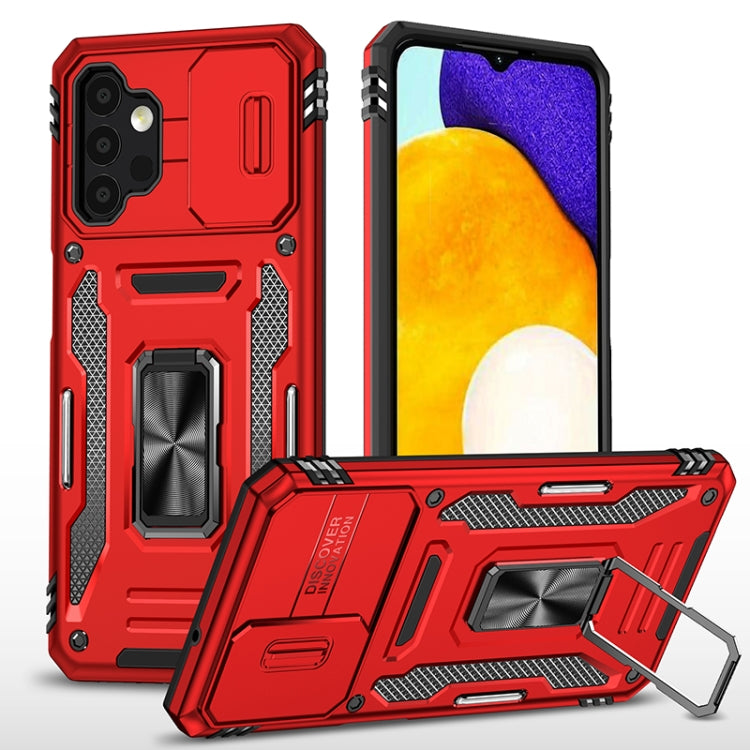 Armor PC + TPU Camera Shield Phone Case, For Samsung Galaxy A13 5G, For Samsung Galaxy A42 5G, For Samsung Galaxy A71 5G