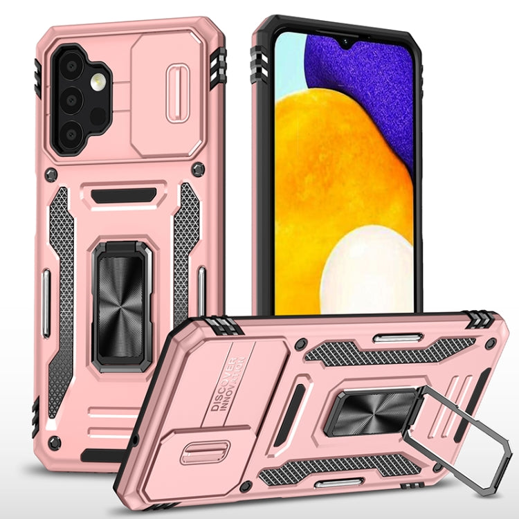 Armor PC + TPU Camera Shield Phone Case, For Samsung Galaxy A13 5G, For Samsung Galaxy A42 5G, For Samsung Galaxy A71 5G