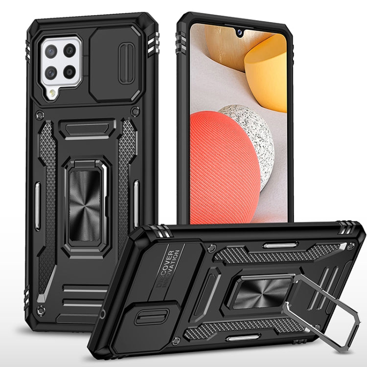 Armor PC + TPU Camera Shield Phone Case, For Samsung Galaxy A13 5G, For Samsung Galaxy A42 5G, For Samsung Galaxy A71 5G