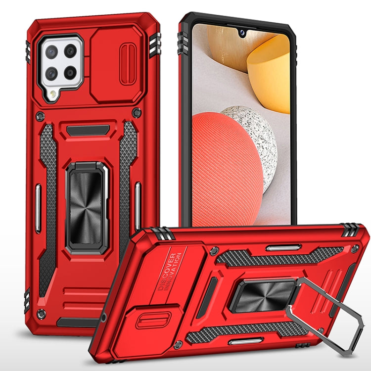 Armor PC + TPU Camera Shield Phone Case, For Samsung Galaxy A13 5G, For Samsung Galaxy A42 5G, For Samsung Galaxy A71 5G