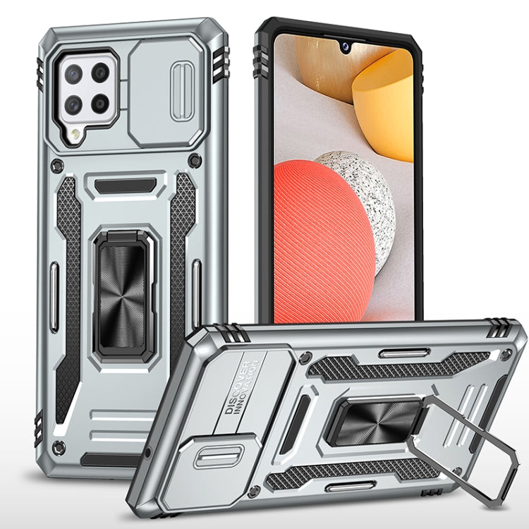 Armor PC + TPU Camera Shield Phone Case, For Samsung Galaxy A13 5G, For Samsung Galaxy A42 5G, For Samsung Galaxy A71 5G