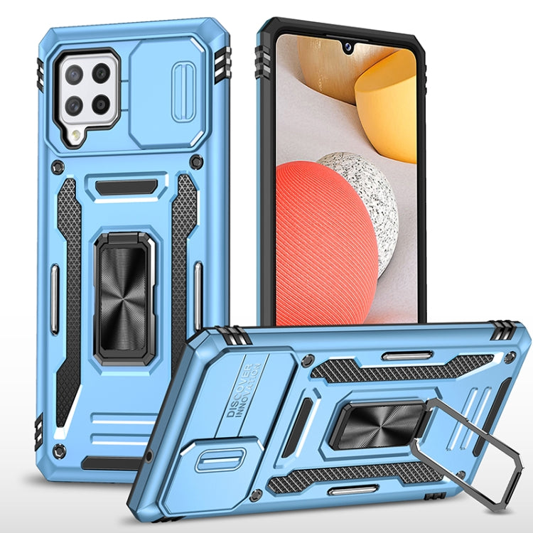 Armor PC + TPU Camera Shield Phone Case, For Samsung Galaxy A13 5G, For Samsung Galaxy A42 5G, For Samsung Galaxy A71 5G