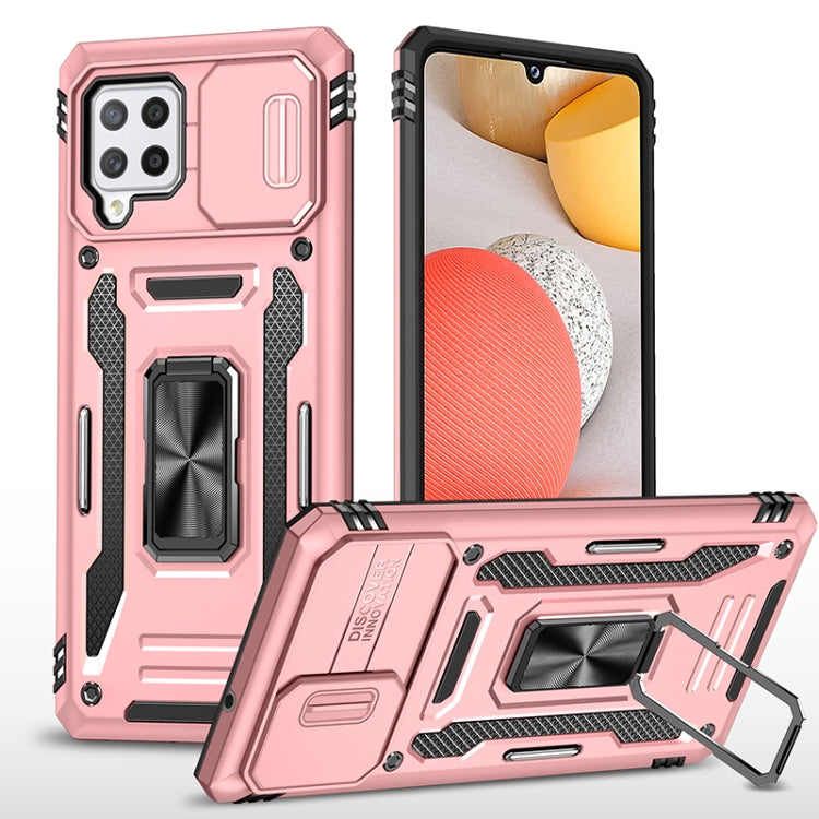 Armor PC + TPU Camera Shield Phone Case, For Samsung Galaxy A13 5G, For Samsung Galaxy A42 5G, For Samsung Galaxy A71 5G