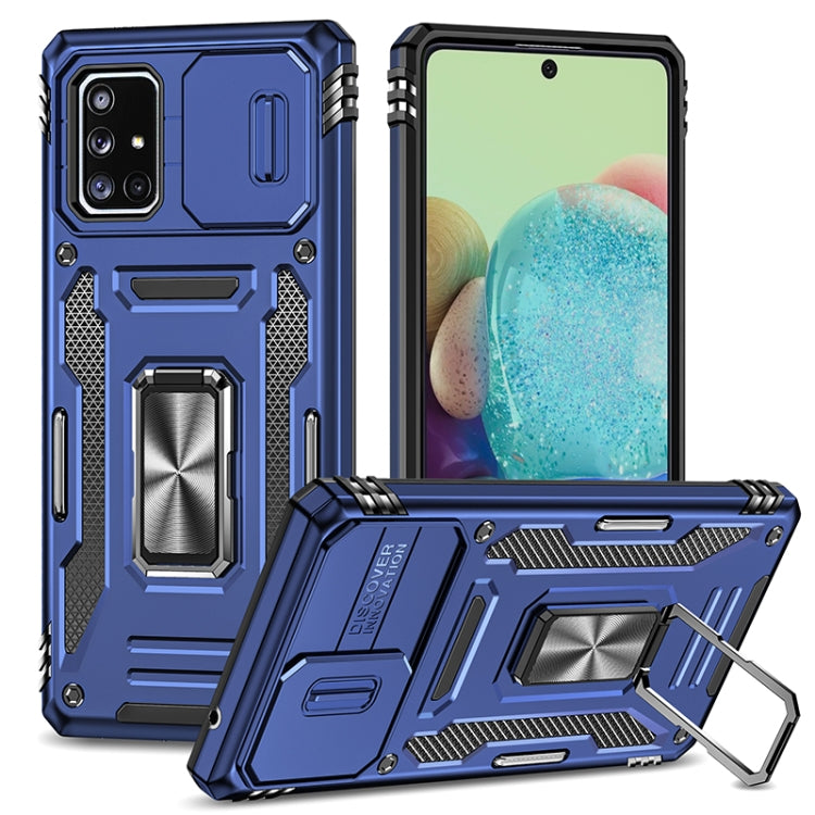 Armor PC + TPU Camera Shield Phone Case, For Samsung Galaxy A13 5G, For Samsung Galaxy A42 5G, For Samsung Galaxy A71 5G