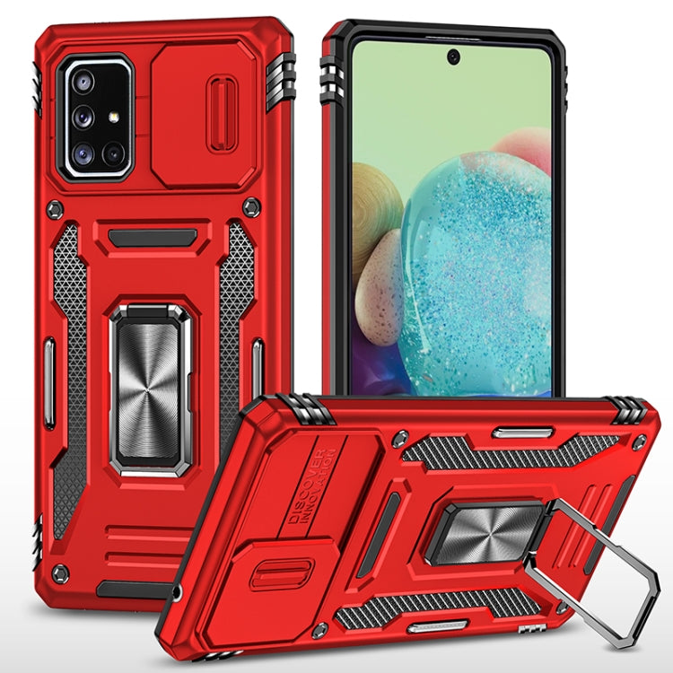 Armor PC + TPU Camera Shield Phone Case, For Samsung Galaxy A13 5G, For Samsung Galaxy A42 5G, For Samsung Galaxy A71 5G