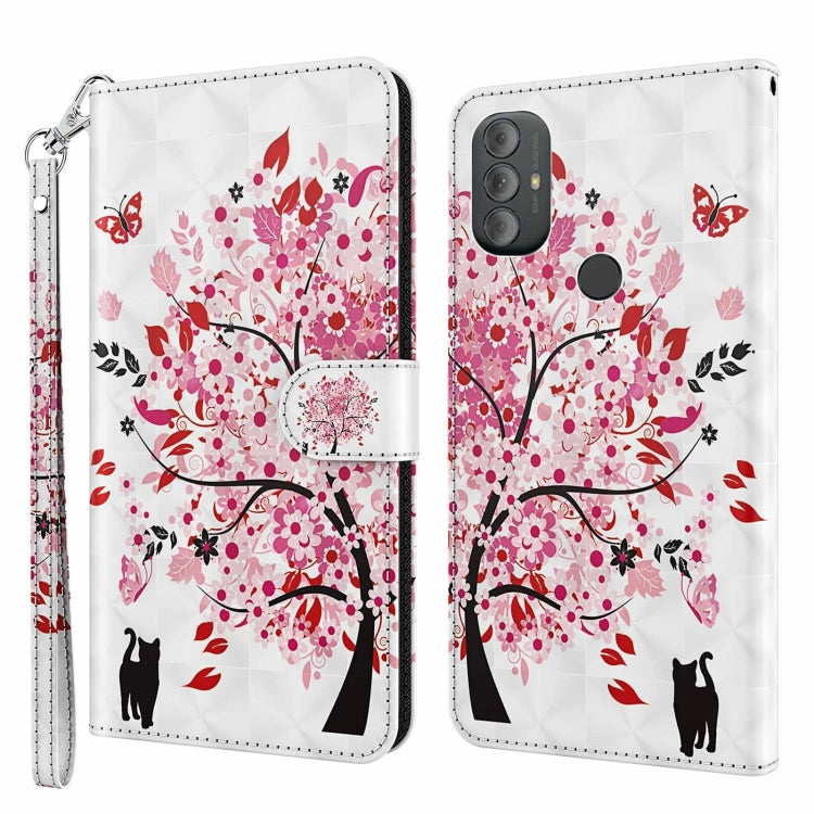 3D Painting Pattern TPU + PU Phone Case, For Motorola Moto G Power 2022, For Motorola Moto G Stylus 5G 2022, For OnePlus 10T, For Sony Xperia 5 IV