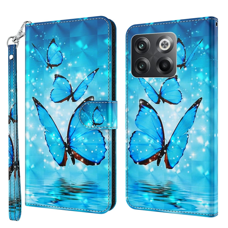 3D Painting Pattern TPU + PU Phone Case, For Motorola Moto G Power 2022, For Motorola Moto G Stylus 5G 2022, For OnePlus 10T, For Sony Xperia 5 IV