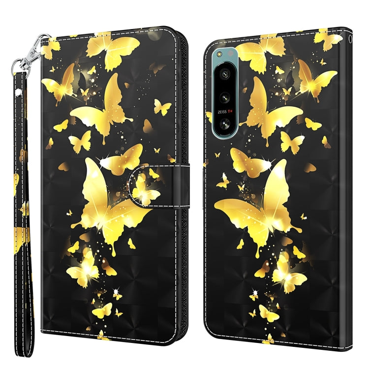 3D Painting Pattern TPU + PU Phone Case, For Motorola Moto G Power 2022, For Motorola Moto G Stylus 5G 2022, For OnePlus 10T, For Sony Xperia 5 IV