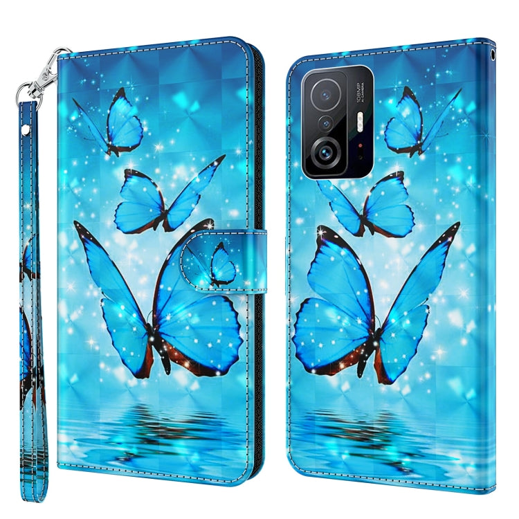 3D Painting Pattern TPU + PU Phone Case, For Xiaomi 12T Pro/12T/Redmi K50 Ultra, For Samsung Galaxy A04, For Samsung Galaxy A14 5G, For Xiaomi 11T Pro, For Samsung Galaxy S23 5G