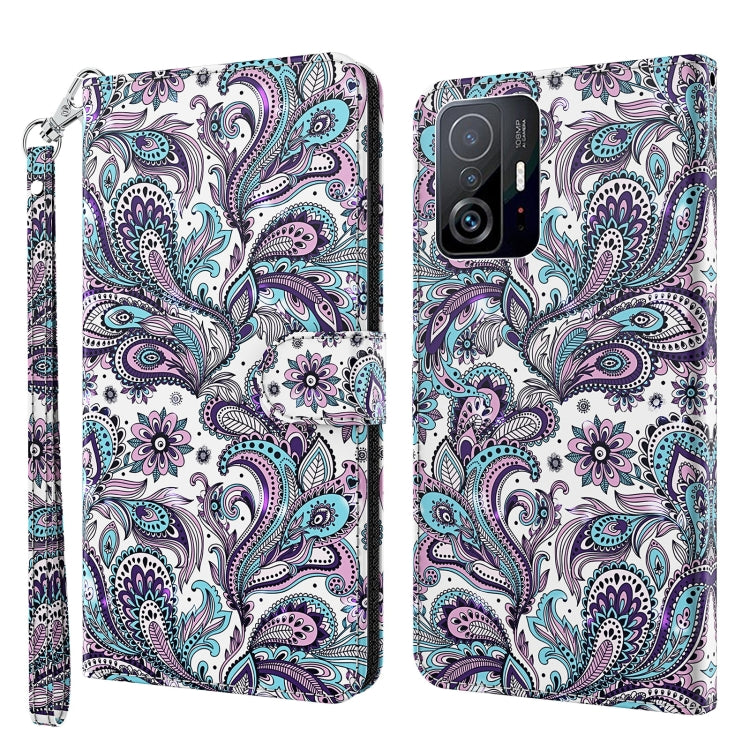 3D Painting Pattern TPU + PU Phone Case, For Xiaomi 12T Pro/12T/Redmi K50 Ultra, For Samsung Galaxy A04, For Samsung Galaxy A14 5G, For Xiaomi 11T Pro, For Samsung Galaxy S23 5G