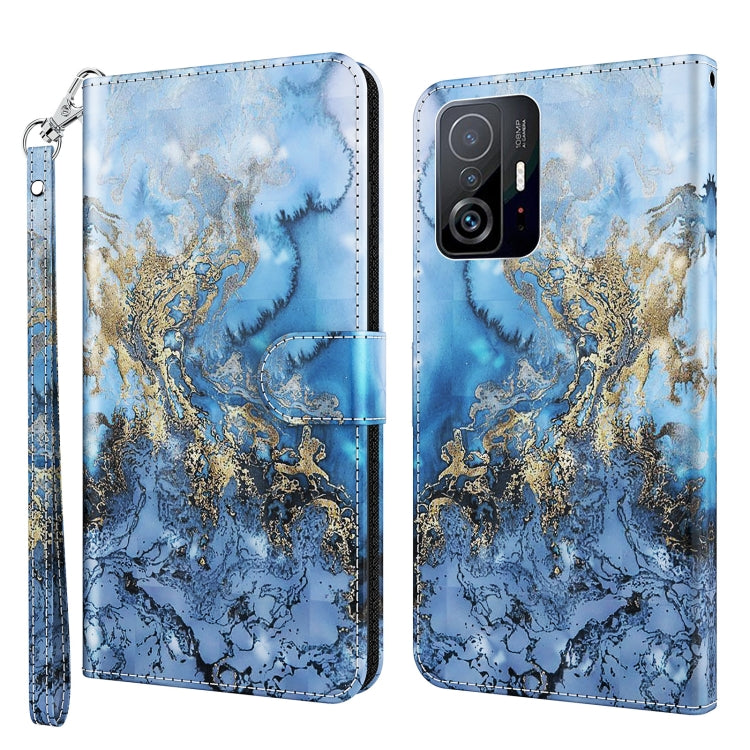 3D Painting Pattern TPU + PU Phone Case, For Xiaomi 12T Pro/12T/Redmi K50 Ultra, For Samsung Galaxy A04, For Samsung Galaxy A14 5G, For Xiaomi 11T Pro, For Samsung Galaxy S23 5G
