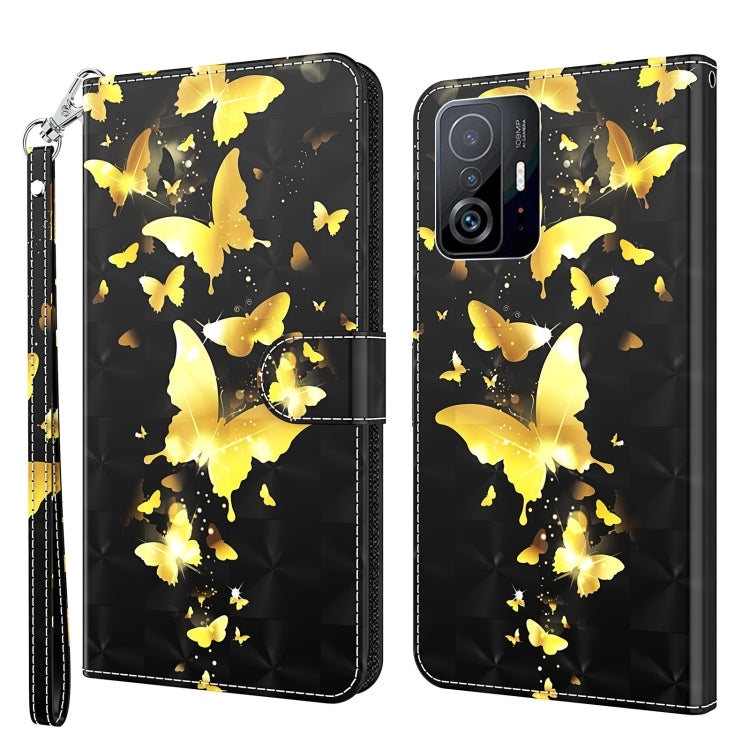 3D Painting Pattern TPU + PU Phone Case, For Xiaomi 12T Pro/12T/Redmi K50 Ultra, For Samsung Galaxy A04, For Samsung Galaxy A14 5G, For Xiaomi 11T Pro, For Samsung Galaxy S23 5G