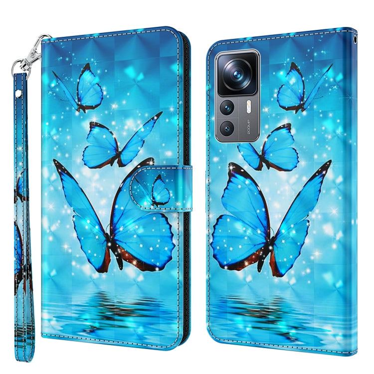 3D Painting Pattern TPU + PU Phone Case, For Xiaomi 12T Pro/12T/Redmi K50 Ultra, For Samsung Galaxy A04, For Samsung Galaxy A14 5G, For Xiaomi 11T Pro, For Samsung Galaxy S23 5G