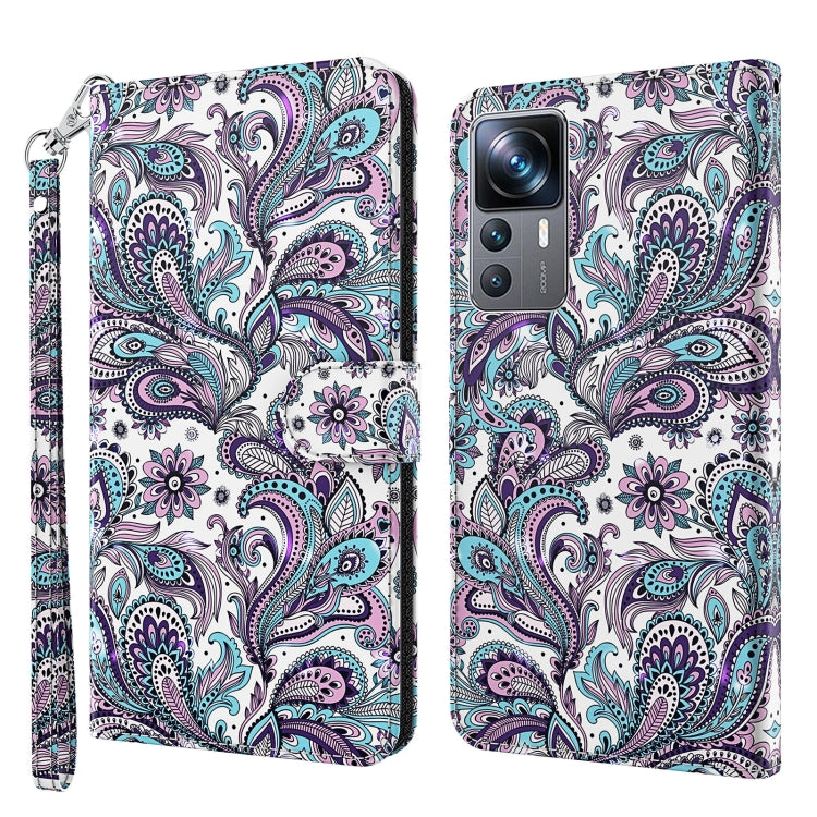 3D Painting Pattern TPU + PU Phone Case, For Xiaomi 12T Pro/12T/Redmi K50 Ultra, For Samsung Galaxy A04, For Samsung Galaxy A14 5G, For Xiaomi 11T Pro, For Samsung Galaxy S23 5G