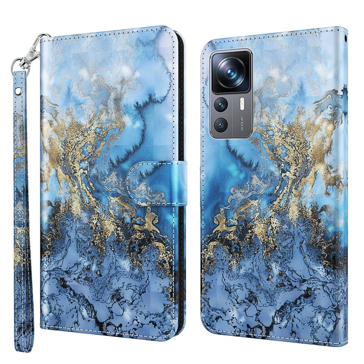 3D Painting Pattern TPU + PU Phone Case, For Xiaomi 12T Pro/12T/Redmi K50 Ultra, For Samsung Galaxy A04, For Samsung Galaxy A14 5G, For Xiaomi 11T Pro, For Samsung Galaxy S23 5G