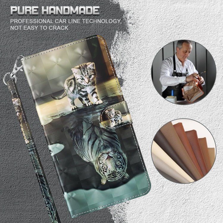 3D Painting Pattern TPU + PU Phone Case, For Xiaomi 12T Pro/12T/Redmi K50 Ultra, For Samsung Galaxy A04, For Samsung Galaxy A14 5G, For Xiaomi 11T Pro, For Samsung Galaxy S23 5G