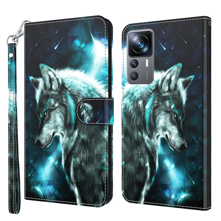 3D Painting Pattern TPU + PU Phone Case, For Xiaomi 12T Pro/12T/Redmi K50 Ultra, For Samsung Galaxy A04, For Samsung Galaxy A14 5G, For Xiaomi 11T Pro, For Samsung Galaxy S23 5G