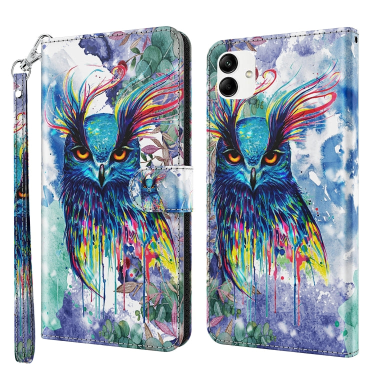 3D Painting Pattern TPU + PU Phone Case, For Xiaomi 12T Pro/12T/Redmi K50 Ultra, For Samsung Galaxy A04, For Samsung Galaxy A14 5G, For Xiaomi 11T Pro, For Samsung Galaxy S23 5G