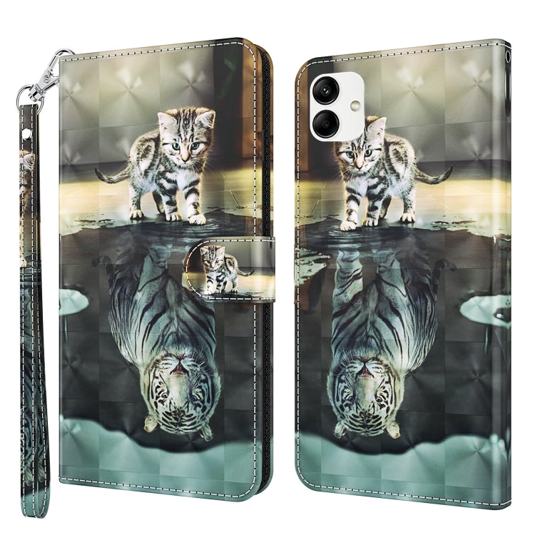 3D Painting Pattern TPU + PU Phone Case, For Xiaomi 12T Pro/12T/Redmi K50 Ultra, For Samsung Galaxy A04, For Samsung Galaxy A14 5G, For Xiaomi 11T Pro, For Samsung Galaxy S23 5G