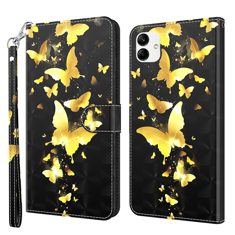 3D Painting Pattern TPU + PU Phone Case, For Xiaomi 12T Pro/12T/Redmi K50 Ultra, For Samsung Galaxy A04, For Samsung Galaxy A14 5G, For Xiaomi 11T Pro, For Samsung Galaxy S23 5G
