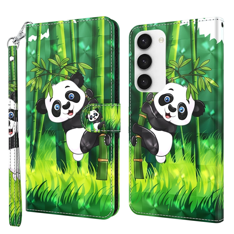 3D Painting Pattern TPU + PU Phone Case, For Xiaomi 12T Pro/12T/Redmi K50 Ultra, For Samsung Galaxy A04, For Samsung Galaxy A14 5G, For Xiaomi 11T Pro, For Samsung Galaxy S23 5G