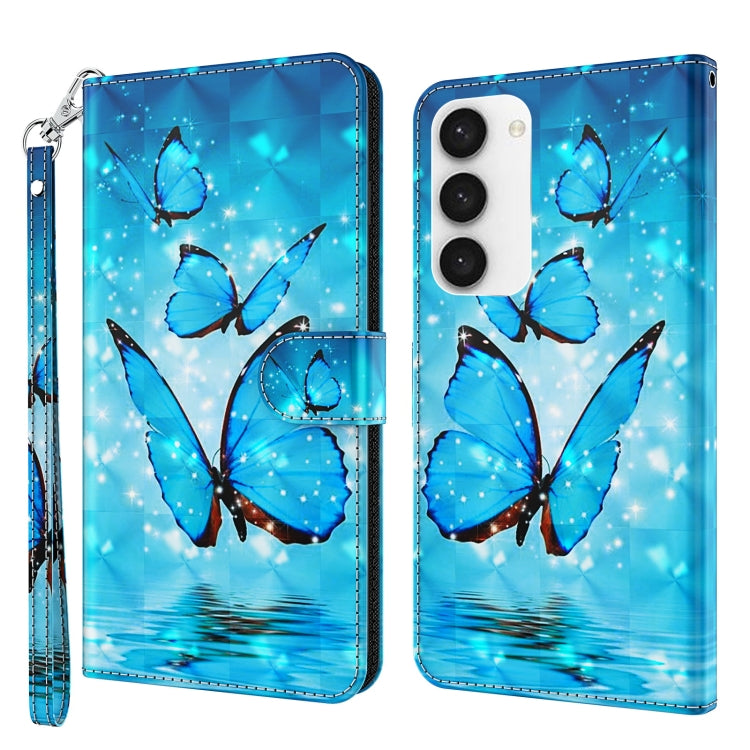 3D Painting Pattern TPU + PU Phone Case, For Xiaomi 12T Pro/12T/Redmi K50 Ultra, For Samsung Galaxy A04, For Samsung Galaxy A14 5G, For Xiaomi 11T Pro, For Samsung Galaxy S23 5G