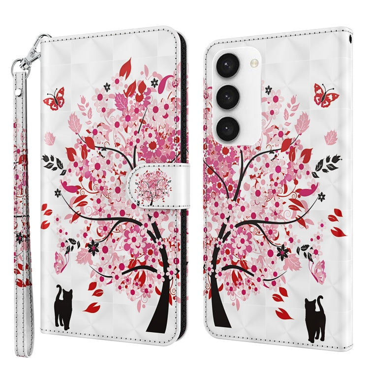 3D Painting Pattern TPU + PU Phone Case, For Xiaomi 12T Pro/12T/Redmi K50 Ultra, For Samsung Galaxy A04, For Samsung Galaxy A14 5G, For Xiaomi 11T Pro, For Samsung Galaxy S23 5G