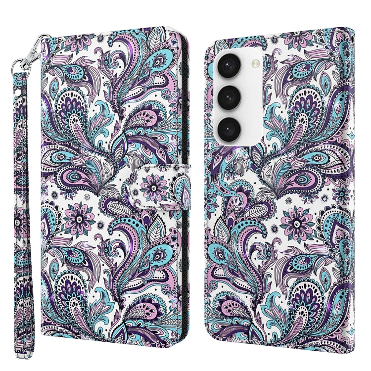 3D Painting Pattern TPU + PU Phone Case, For Xiaomi 12T Pro/12T/Redmi K50 Ultra, For Samsung Galaxy A04, For Samsung Galaxy A14 5G, For Xiaomi 11T Pro, For Samsung Galaxy S23 5G