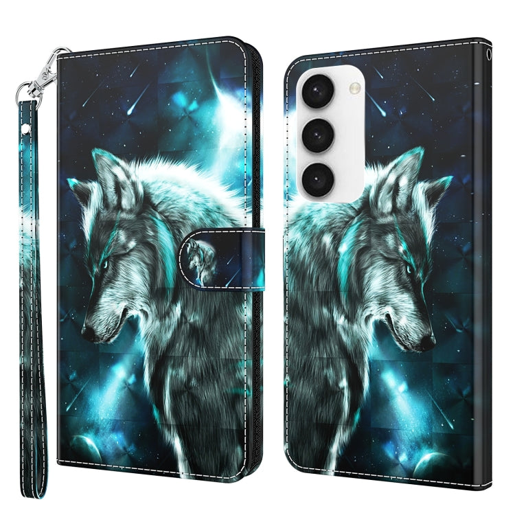 3D Painting Pattern TPU + PU Phone Case, For Xiaomi 12T Pro/12T/Redmi K50 Ultra, For Samsung Galaxy A04, For Samsung Galaxy A14 5G, For Xiaomi 11T Pro, For Samsung Galaxy S23 5G