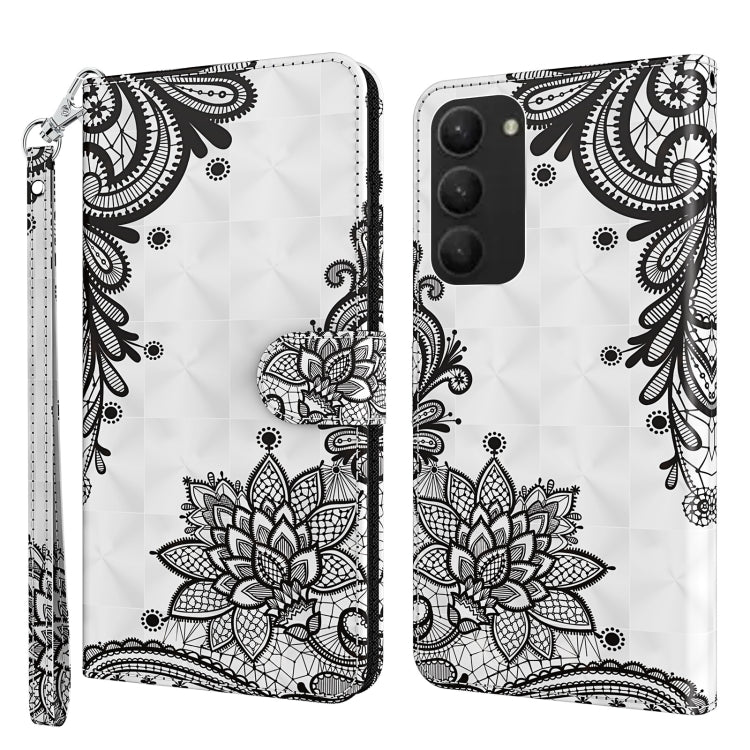 3D Painting Pattern TPU + PU Phone Case, For Samsung Galaxy S23, For Samsung Galaxy S23+ 5G, For Samsung Galaxy S23 ultra 5G