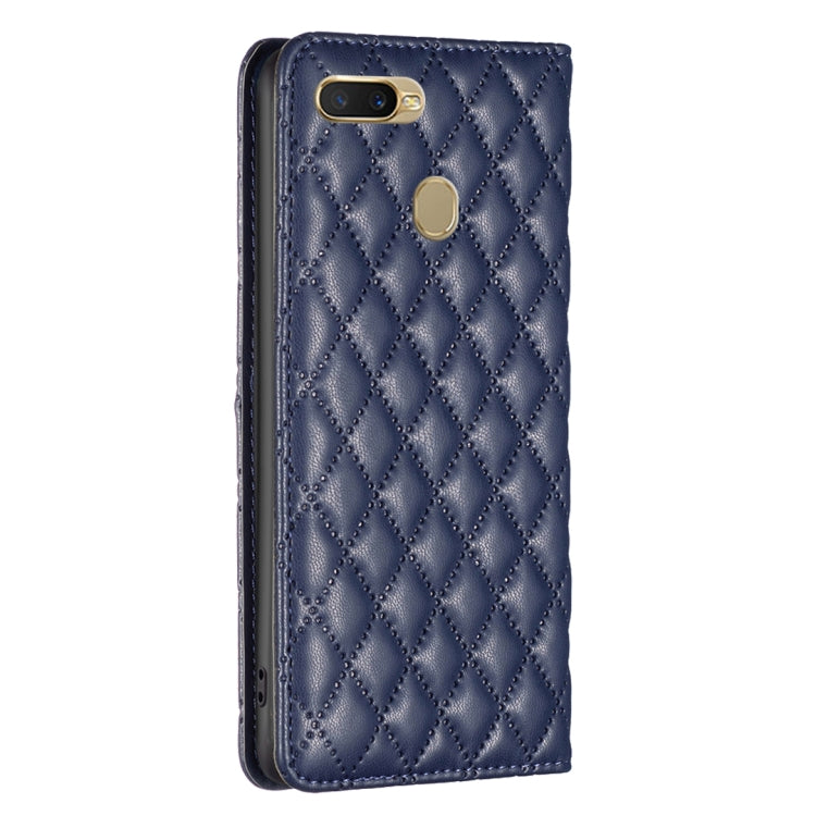 Diamond Lattice Magnetic Leather Flip Phone Case, For OPPO A7, For OPPO A15, For OPPO A16s / A16 / A54s / A55 5G / A54 4G, For OPPO A57 4G, For OPPO A74 4G / F19 4G, For OPPO A74 5G / A93 5G / A54 5G, For OPPO A76 4G / A36 4G / K10 4G / Realme 9i      ...