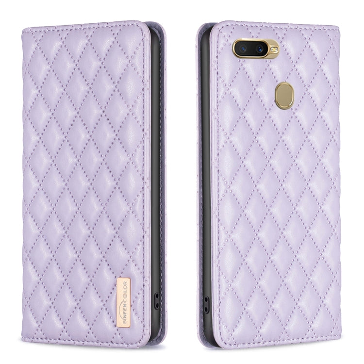 Diamond Lattice Magnetic Leather Flip Phone Case, For OPPO A7, For OPPO A15, For OPPO A16s / A16 / A54s / A55 5G / A54 4G, For OPPO A57 4G, For OPPO A74 4G / F19 4G, For OPPO A74 5G / A93 5G / A54 5G, For OPPO A76 4G / A36 4G / K10 4G / Realme 9i      ...