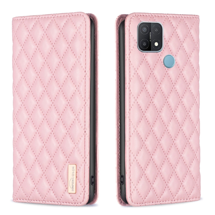 Diamond Lattice Magnetic Leather Flip Phone Case, For OPPO A7, For OPPO A15, For OPPO A16s / A16 / A54s / A55 5G / A54 4G, For OPPO A57 4G, For OPPO A74 4G / F19 4G, For OPPO A74 5G / A93 5G / A54 5G, For OPPO A76 4G / A36 4G / K10 4G / Realme 9i      ...