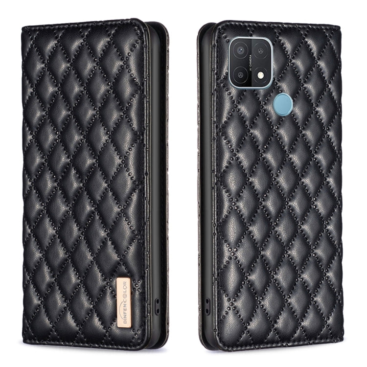Diamond Lattice Magnetic Leather Flip Phone Case, For OPPO A7, For OPPO A15, For OPPO A16s / A16 / A54s / A55 5G / A54 4G, For OPPO A57 4G, For OPPO A74 4G / F19 4G, For OPPO A74 5G / A93 5G / A54 5G, For OPPO A76 4G / A36 4G / K10 4G / Realme 9i      ...