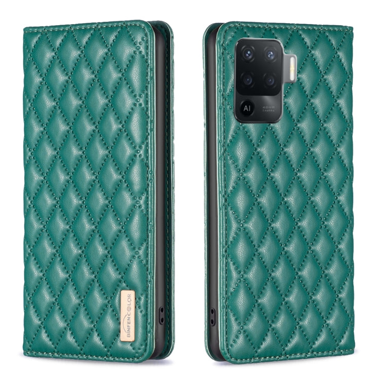 Diamond Lattice Magnetic Leather Flip Phone Case, For OPPO A7, For OPPO A15, For OPPO A16s / A16 / A54s / A55 5G / A54 4G, For OPPO A57 4G, For OPPO A74 4G / F19 4G, For OPPO A74 5G / A93 5G / A54 5G, For OPPO A76 4G / A36 4G / K10 4G / Realme 9i      ...
