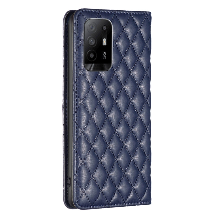 Diamond Lattice Magnetic Leather Flip Phone Case, For OPPO A94 5G / F19 Pro+, For OPPO A96 5G / Reno7 Z, For OPPO Find X5 Pro, For OPPO Find X5, For OPPO Reno7 5G / Find X5 Lite, For vivo Y02s, For vivo Y11 / Y15 / Y12 / Y17, For vivo Y15s