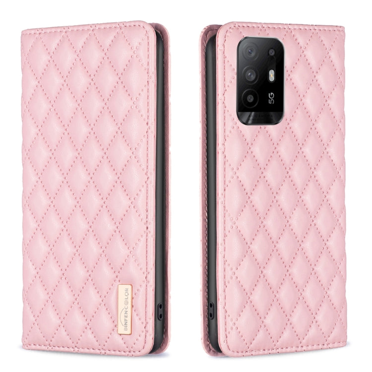 Diamond Lattice Magnetic Leather Flip Phone Case, For OPPO A94 5G / F19 Pro+, For OPPO A96 5G / Reno7 Z, For OPPO Find X5 Pro, For OPPO Find X5, For OPPO Reno7 5G / Find X5 Lite, For vivo Y02s, For vivo Y11 / Y15 / Y12 / Y17, For vivo Y15s