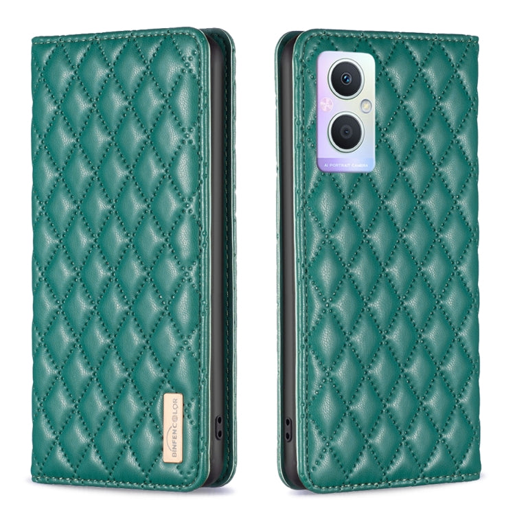 Diamond Lattice Magnetic Leather Flip Phone Case, For OPPO A94 5G / F19 Pro+, For OPPO A96 5G / Reno7 Z, For OPPO Find X5 Pro, For OPPO Find X5, For OPPO Reno7 5G / Find X5 Lite, For vivo Y02s, For vivo Y11 / Y15 / Y12 / Y17, For vivo Y15s