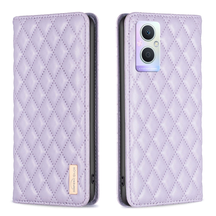 Diamond Lattice Magnetic Leather Flip Phone Case, For OPPO A94 5G / F19 Pro+, For OPPO A96 5G / Reno7 Z, For OPPO Find X5 Pro, For OPPO Find X5, For OPPO Reno7 5G / Find X5 Lite, For vivo Y02s, For vivo Y11 / Y15 / Y12 / Y17, For vivo Y15s