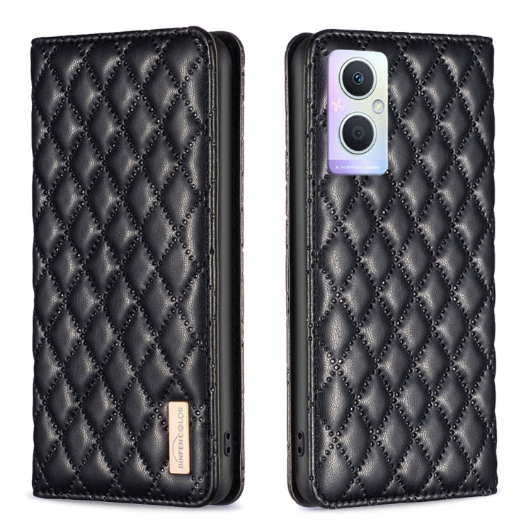 Diamond Lattice Magnetic Leather Flip Phone Case, For OPPO A94 5G / F19 Pro+, For OPPO A96 5G / Reno7 Z, For OPPO Find X5 Pro, For OPPO Find X5, For OPPO Reno7 5G / Find X5 Lite, For vivo Y02s, For vivo Y11 / Y15 / Y12 / Y17, For vivo Y15s