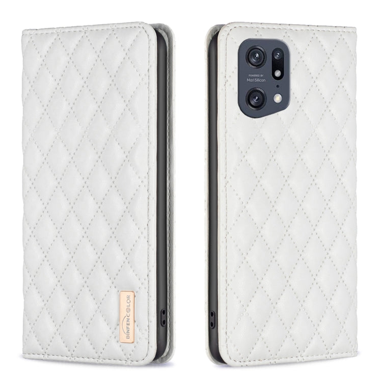 Diamond Lattice Magnetic Leather Flip Phone Case, For OPPO A94 5G / F19 Pro+, For OPPO A96 5G / Reno7 Z, For OPPO Find X5 Pro, For OPPO Find X5, For OPPO Reno7 5G / Find X5 Lite, For vivo Y02s, For vivo Y11 / Y15 / Y12 / Y17, For vivo Y15s